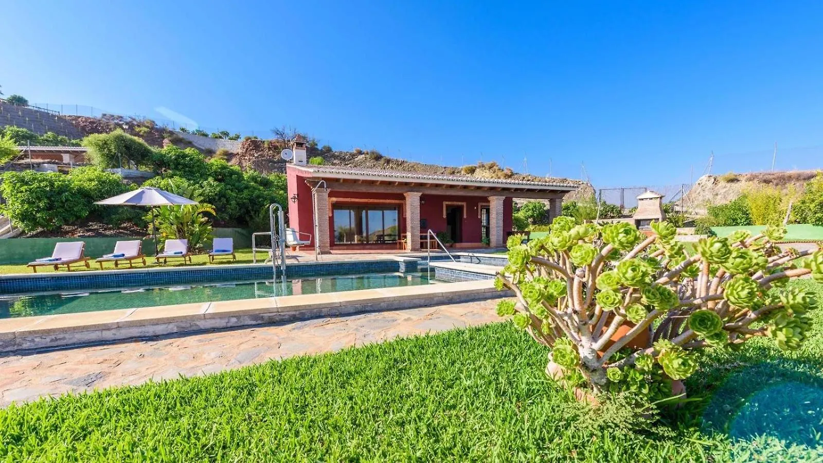 Villa Solgor Benamocarra By Ruralidays location